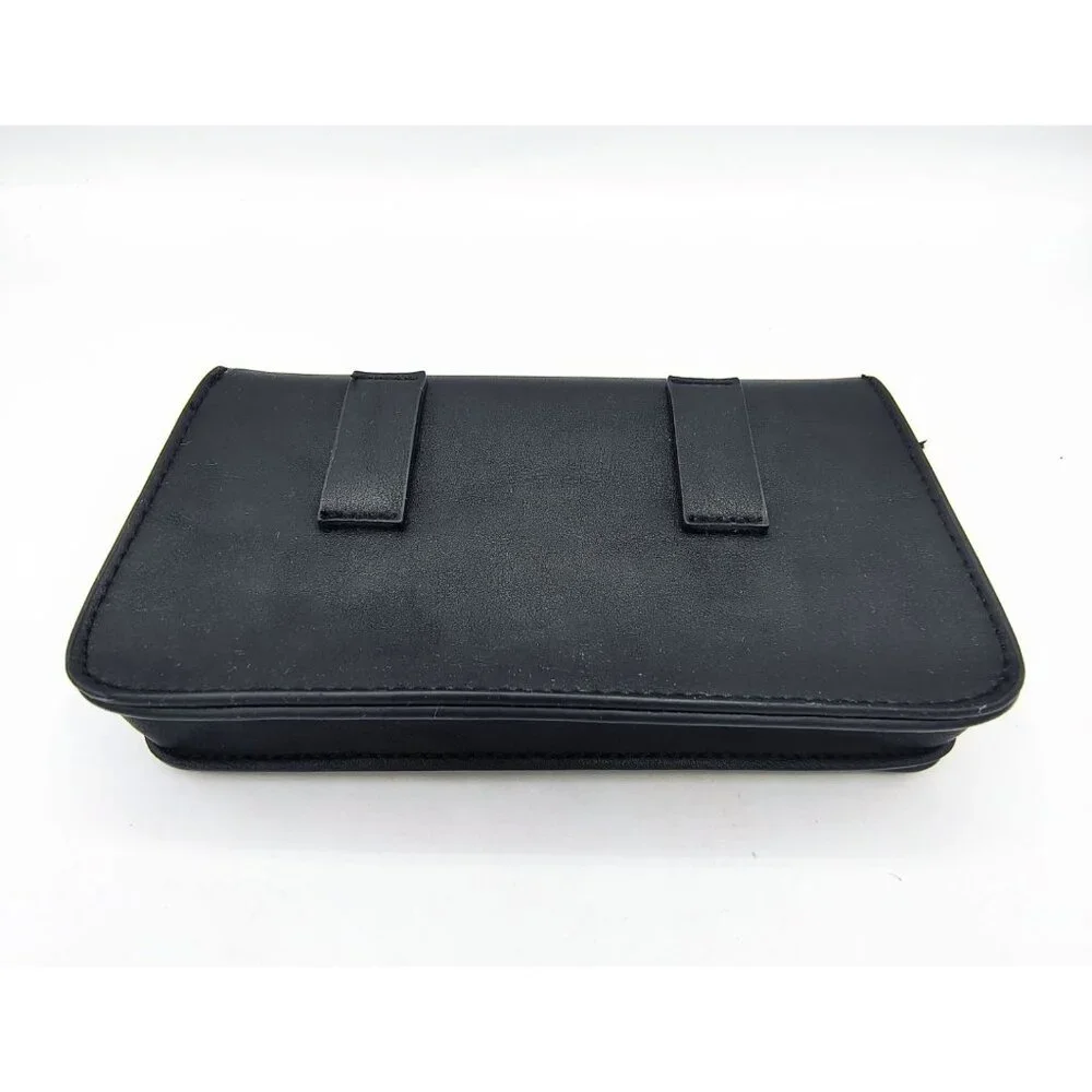 Belt Bag DKNY Black Women Accessory Loops Waist Pack 6.5 Inch Athleisure - Picture 2 of 14